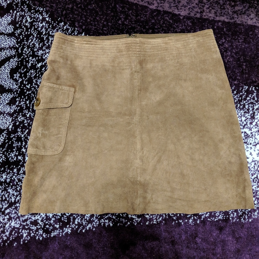 JCrew Suede Skirt